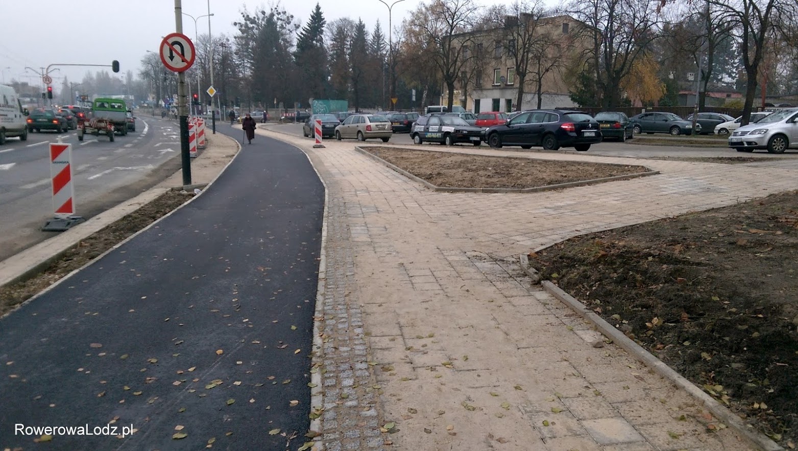 W ramach budowy odnowiono także okoliczne chodniki
